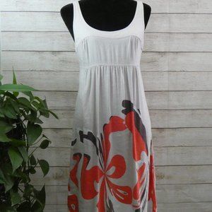 Mossimo Summer Casual Linen Floral Dress Small